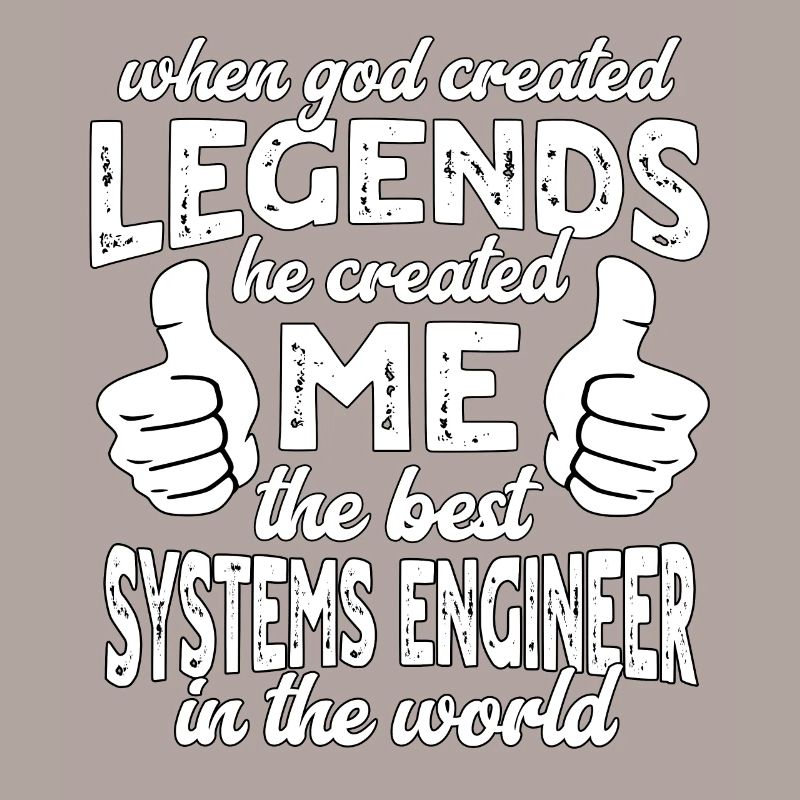 Best Systems Engineer Legend