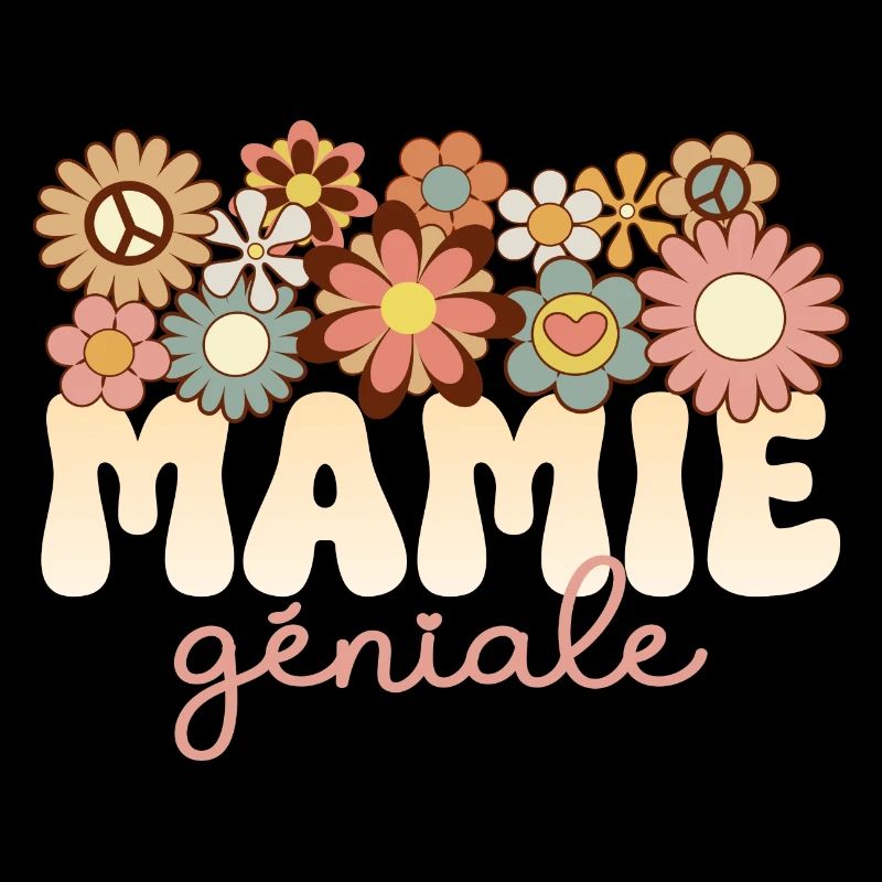 Grand-Mère Formidable Mamie Géniale