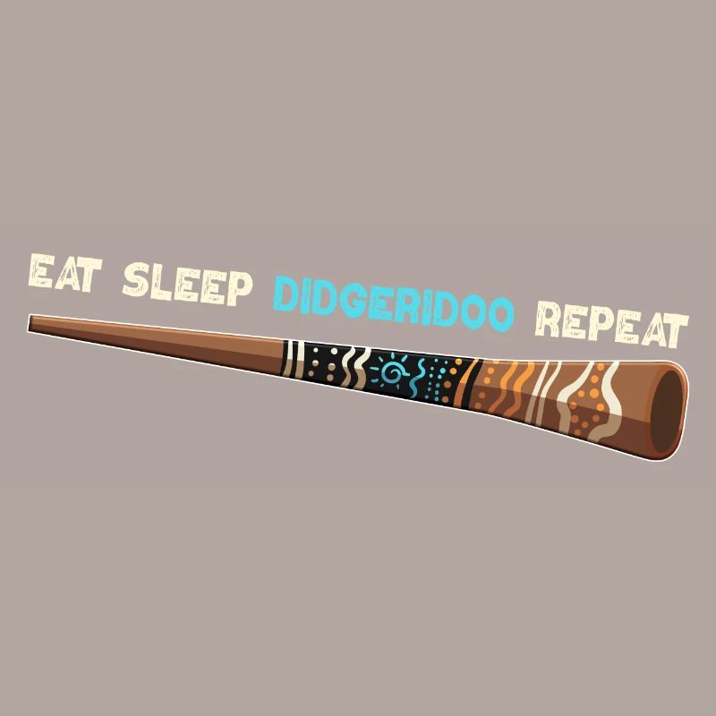Manger Didgeridoo Sommeil Répéter