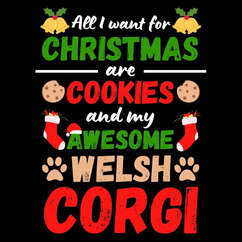 Biscuits Corgi gallois de Noël