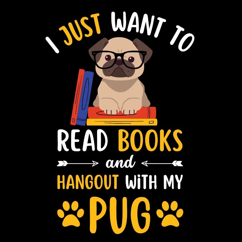 Süßer Mops Buch Bücher kawaii