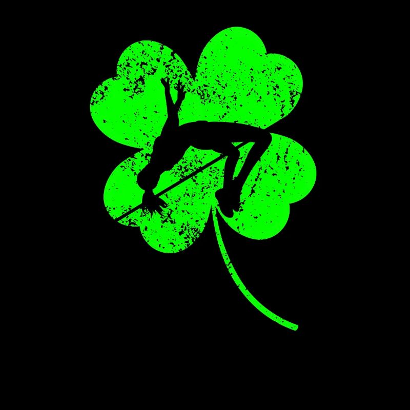 Trèfle de la Saint-Patrick en saut en hauteur