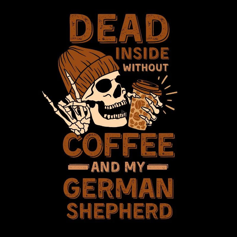 Kaffee Deutsch-Schäferhund-Liebhaber