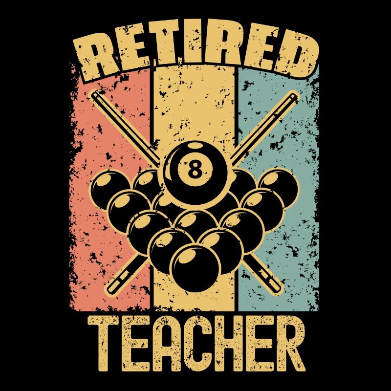 Billard Lehrer im Ruhestand