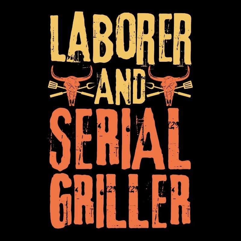 Arbeiter und Seriengriller