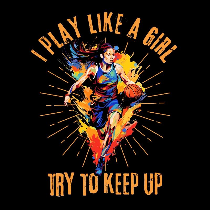 Joueuse de basket-ball féminin