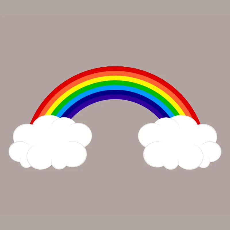 rainbow clouds