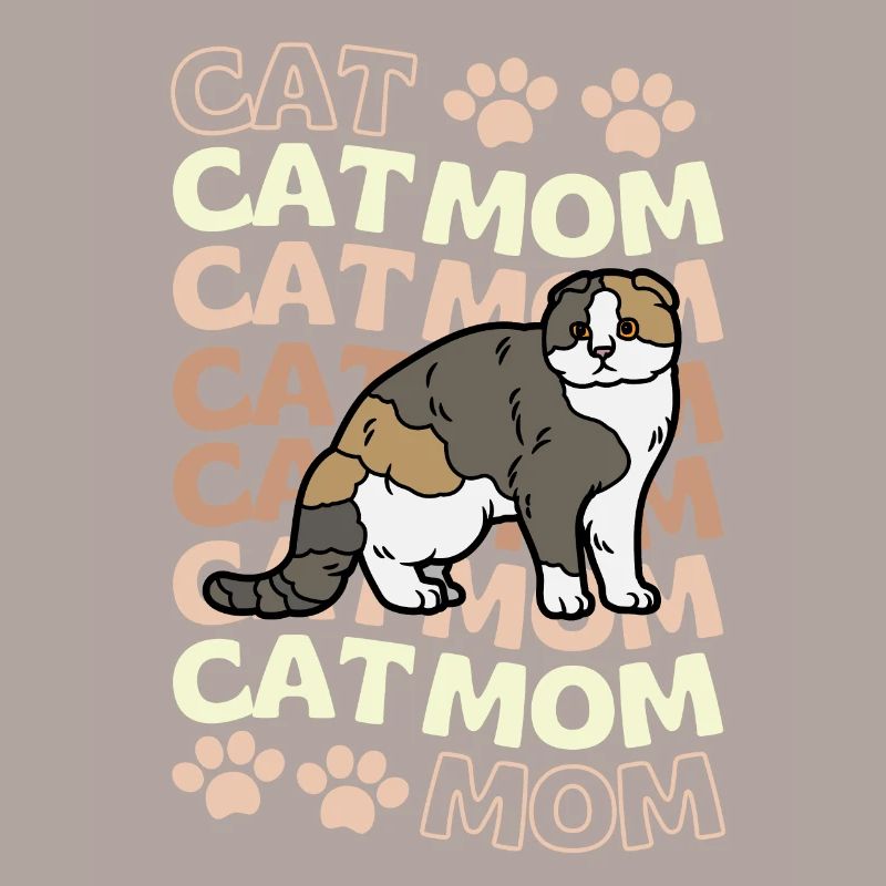 Cute Scottish Fold Cat Mama Scottish Folding Ear