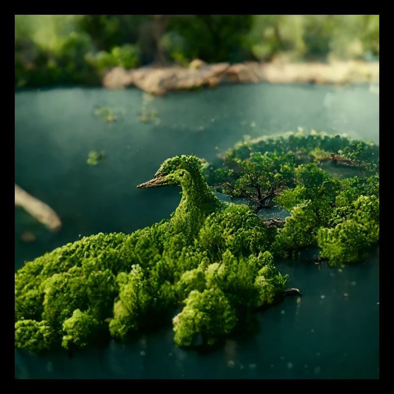 Dinosaur Lake Landscape Future II