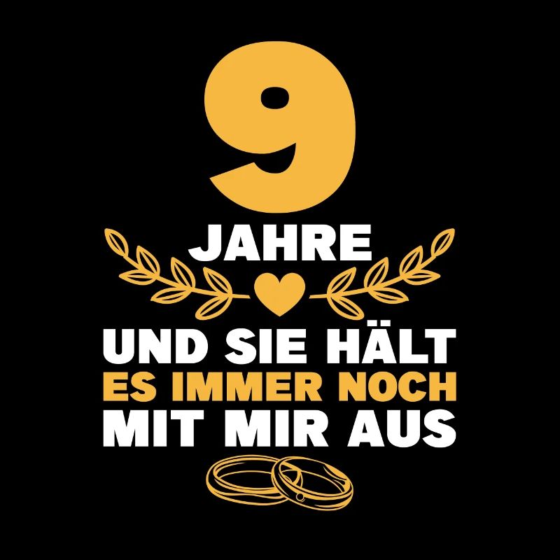 Keramikhochzeit 9. Hochzeitstag Geschenk Mann