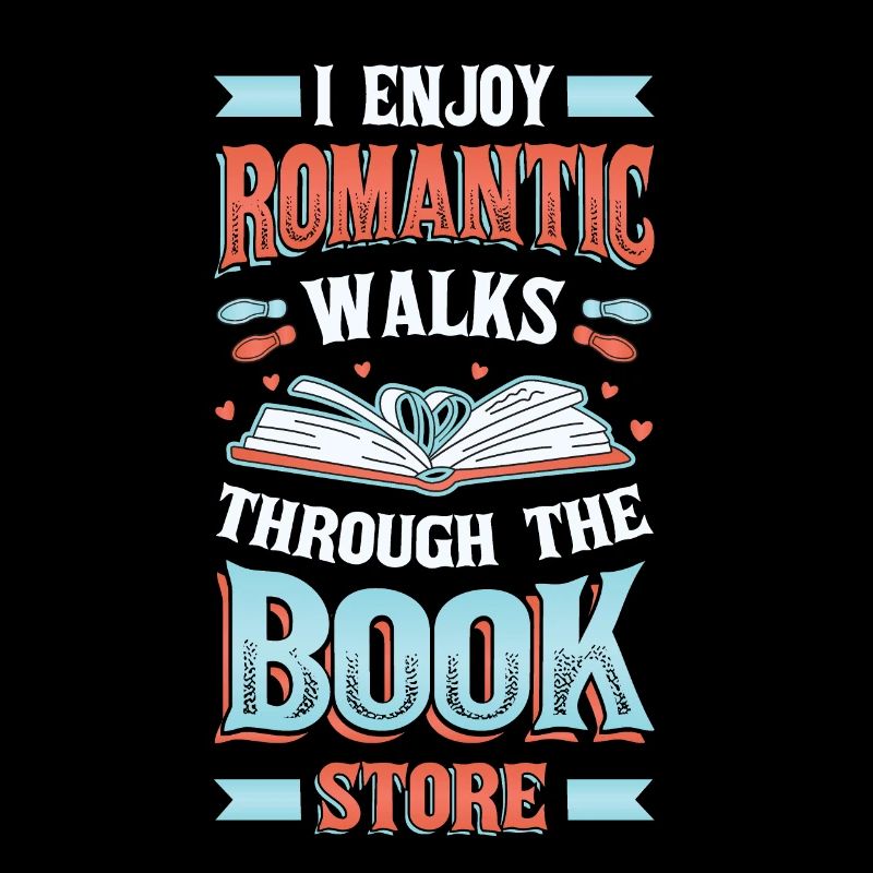 Romantische Spaziergänge Durch Den Buchladen.