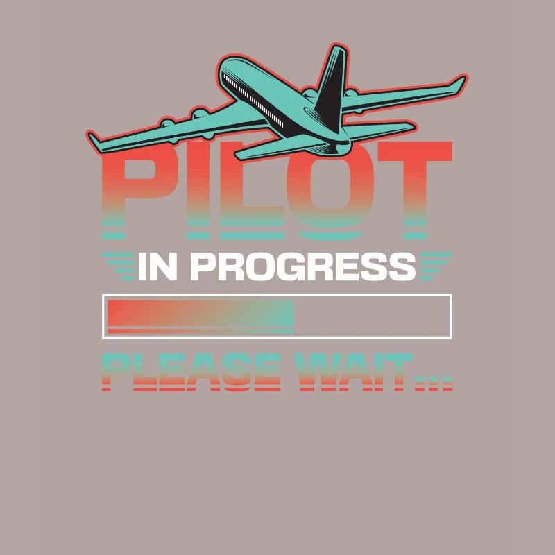 Pilot in progress, please wait, aircraft training
