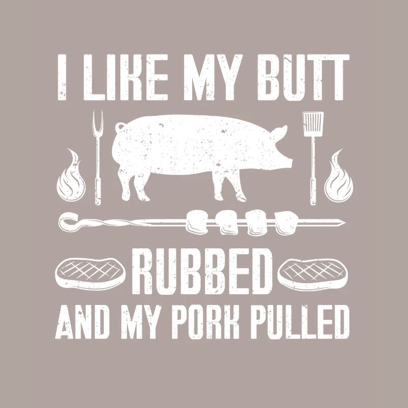 BBQ Pulled Pork Schwein Grill