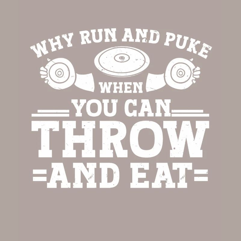 Diskuswerfer Leichtathlet Disc Throw