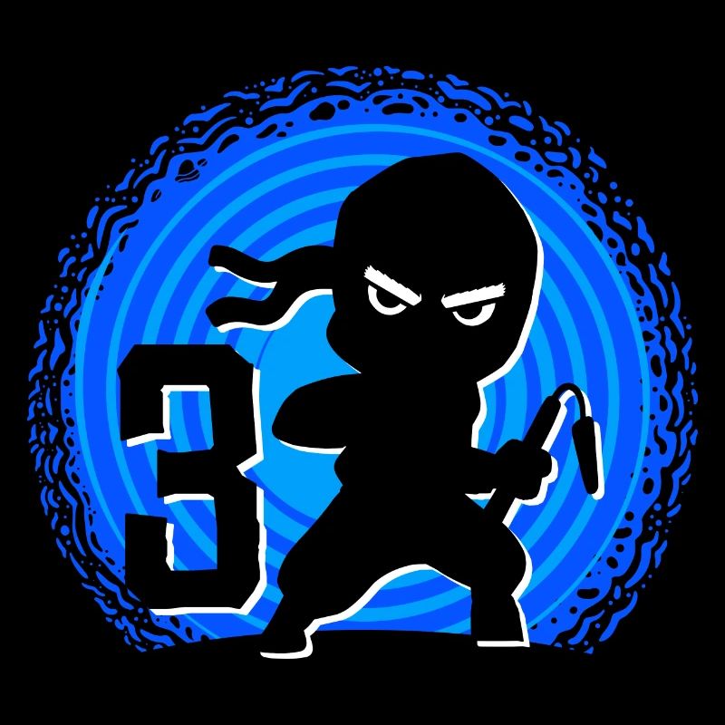 Ninja Anniversaire 3 ans Boy Ninjas Ninja