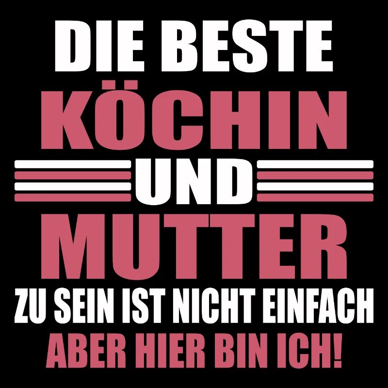 Köchin Mama Kochen Beste Mutter Kochkunst Geschenk