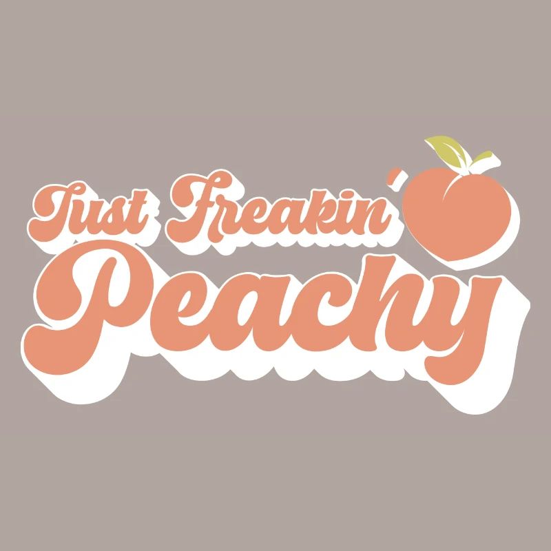 juste pêche - peach fruit dicton