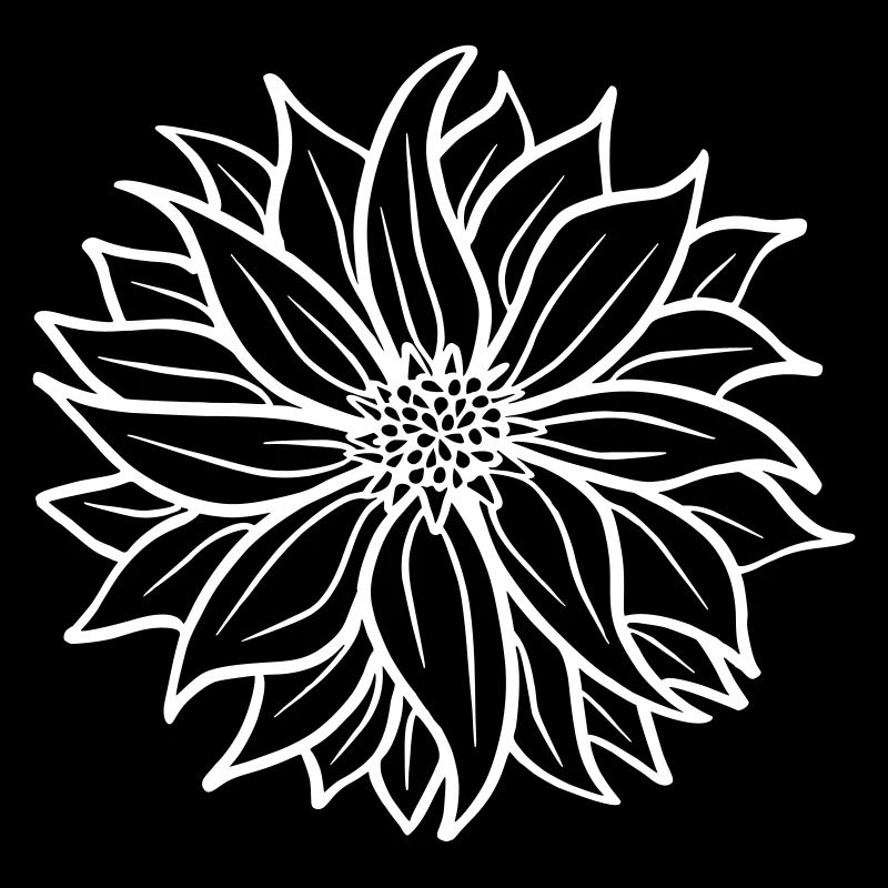 Filigrane Bergblume