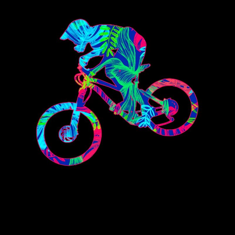 Vélo de montagne tropical downhill freeride