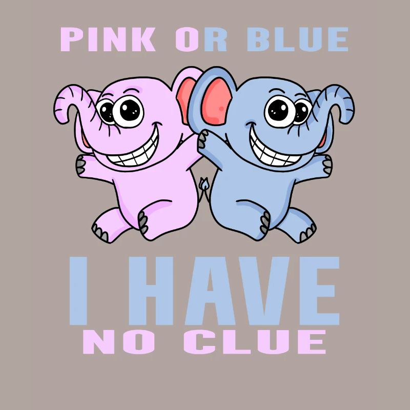 Pink oder Blau