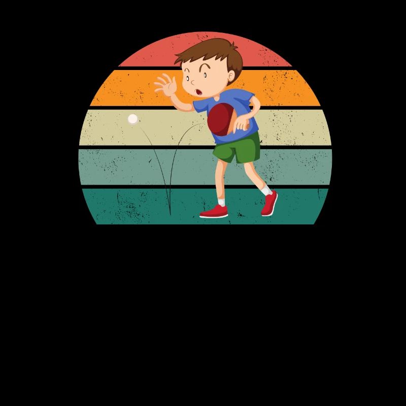 Joueur de tennis de table Tennis de table net spin servir