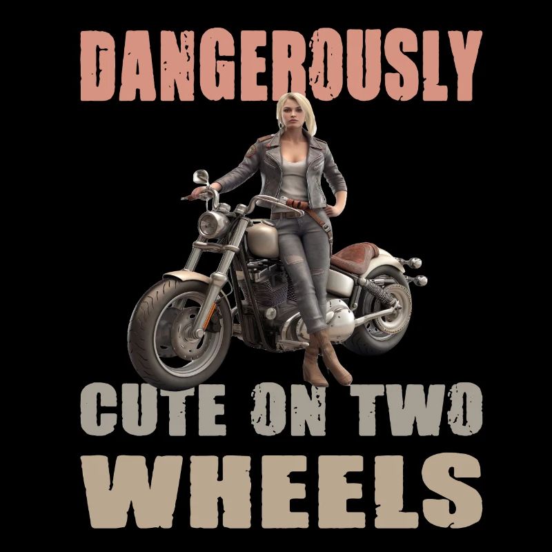 Dangerously On Two Wheels Motorradfaherin