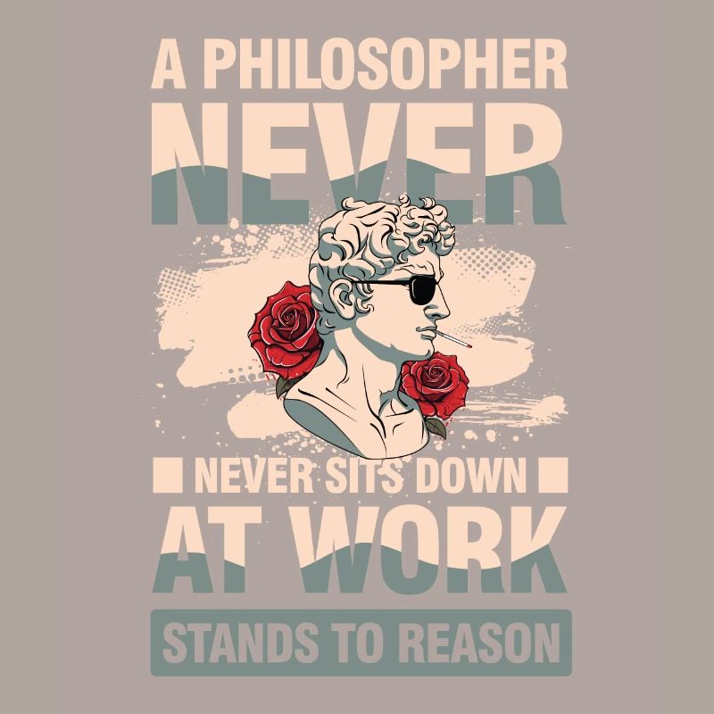 A Philosopher Never Sits Down at Work