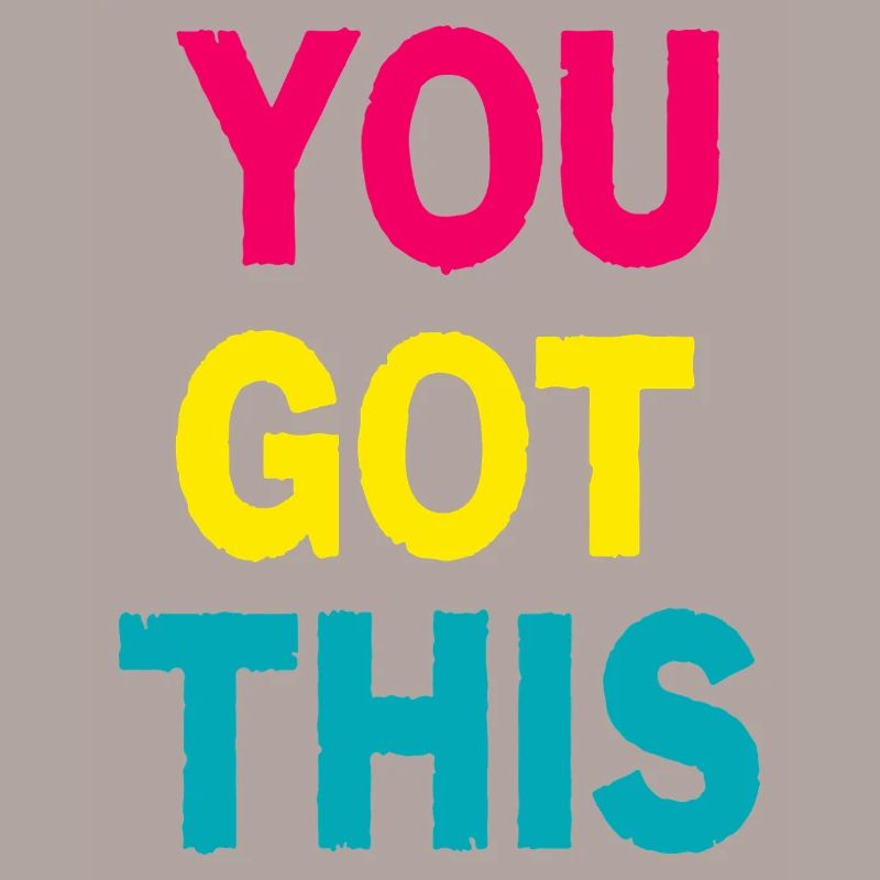 Vous l’avez compris - Citation de motivation audacieuse et colorée