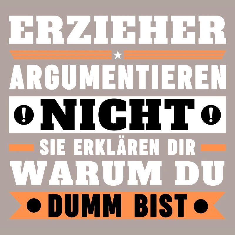 Educators don't argue