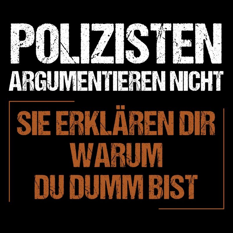 Les policiers ne discutent pas