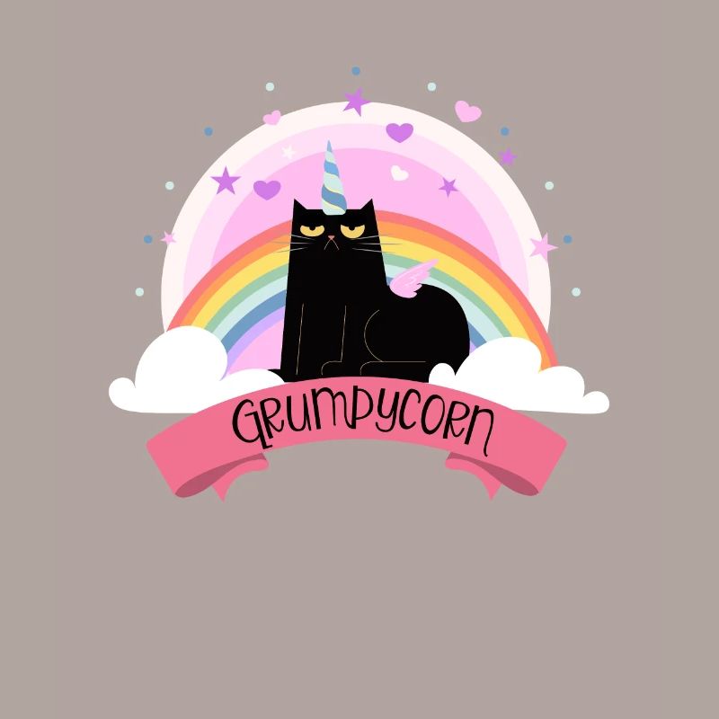 Grumpycorn Grumpy Licorne Chat