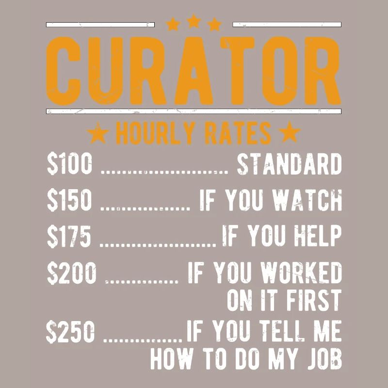 Curator Hourly Wage