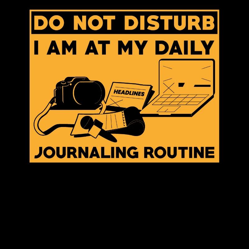Journaling routine funny, journaling don't interfere