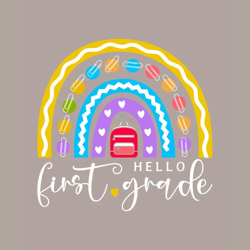 Hello 1st Grade Back To School First Day