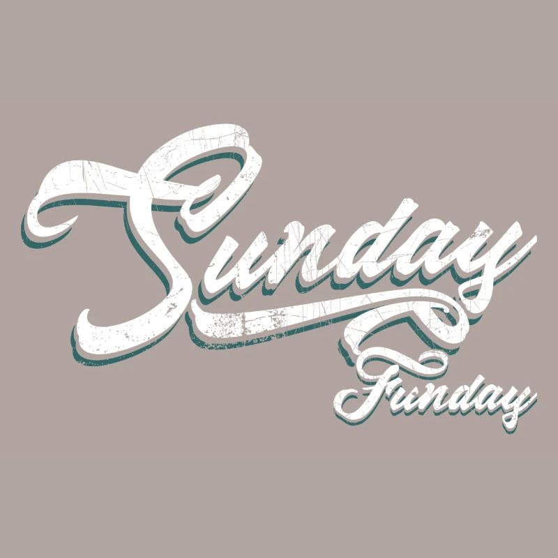 Sunday Funday Script Neon
