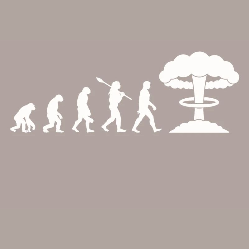 Evolution-Atombombe
