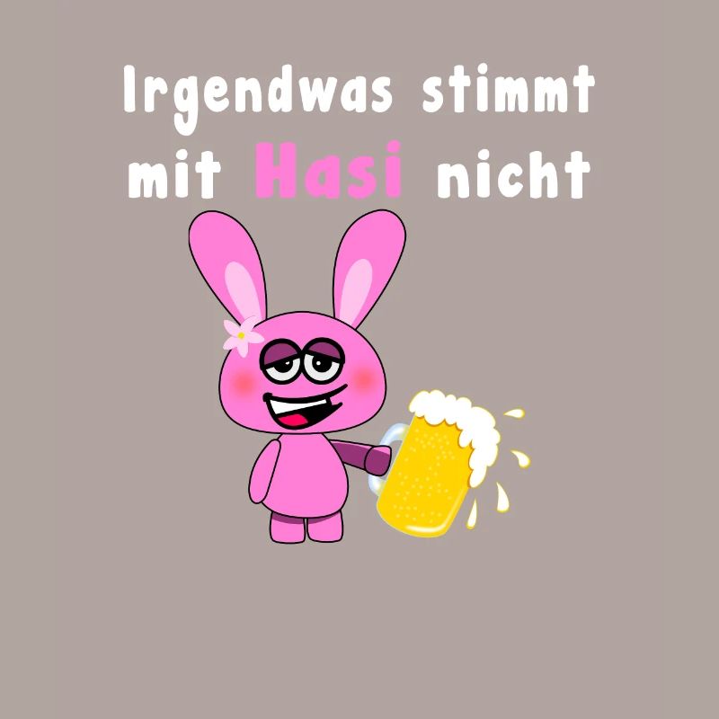Something Is Wrong With Hasi Pink Drunken Rabbit