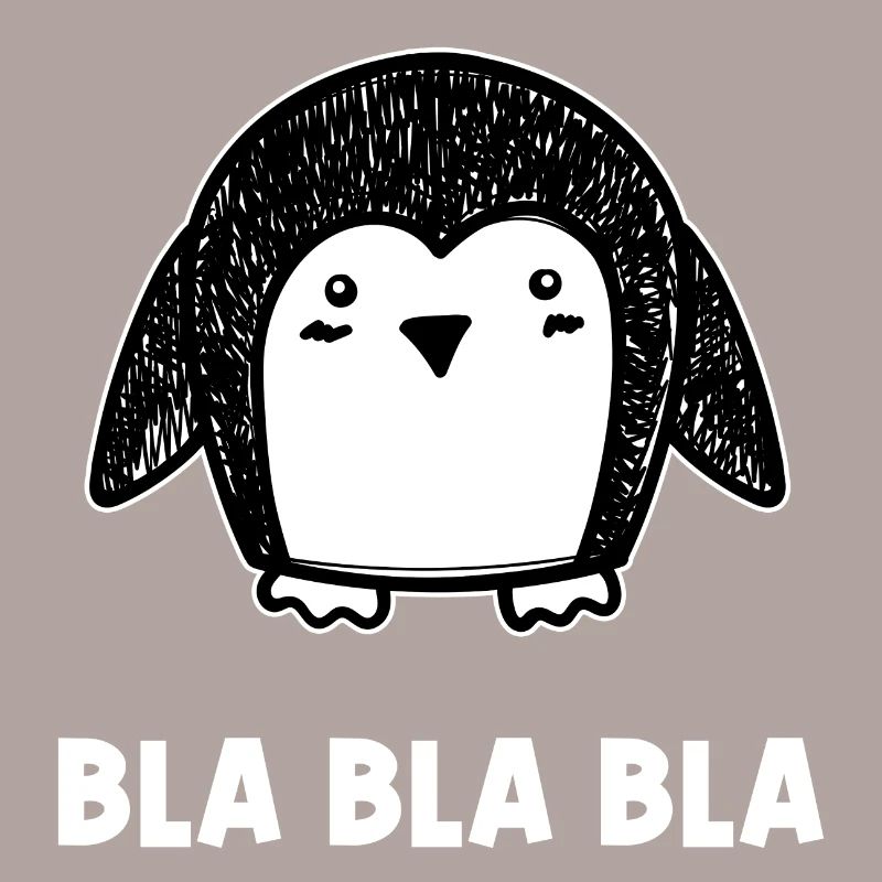 Tier Schnee Spruch Eis Vogel Pinguin Seevogel