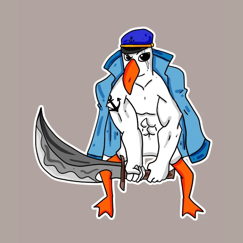 Seagull Muscles