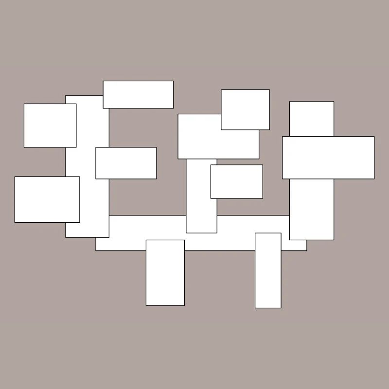 rectangles just squares in composition