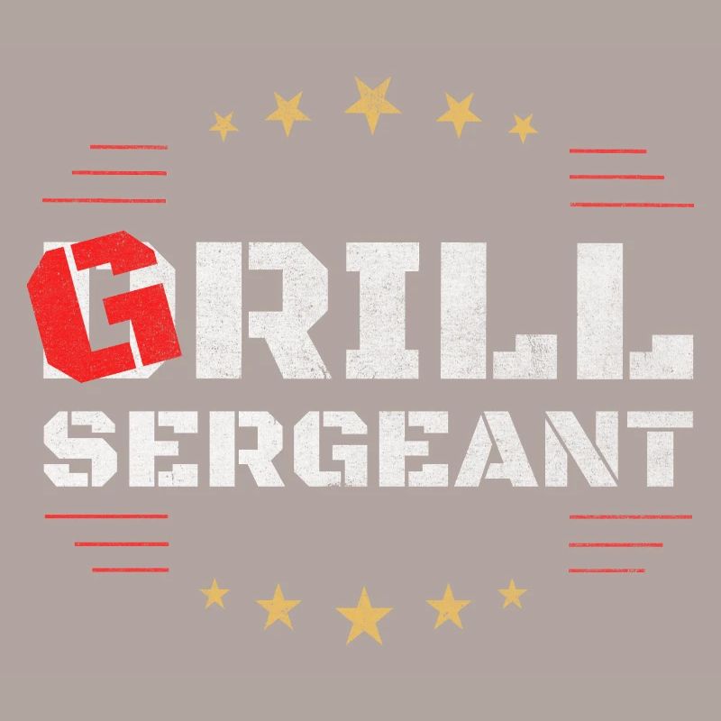 Grill Sergeant – chemise BBQ classique