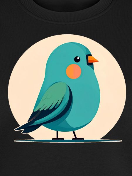 Petit oiseau vert-bleu