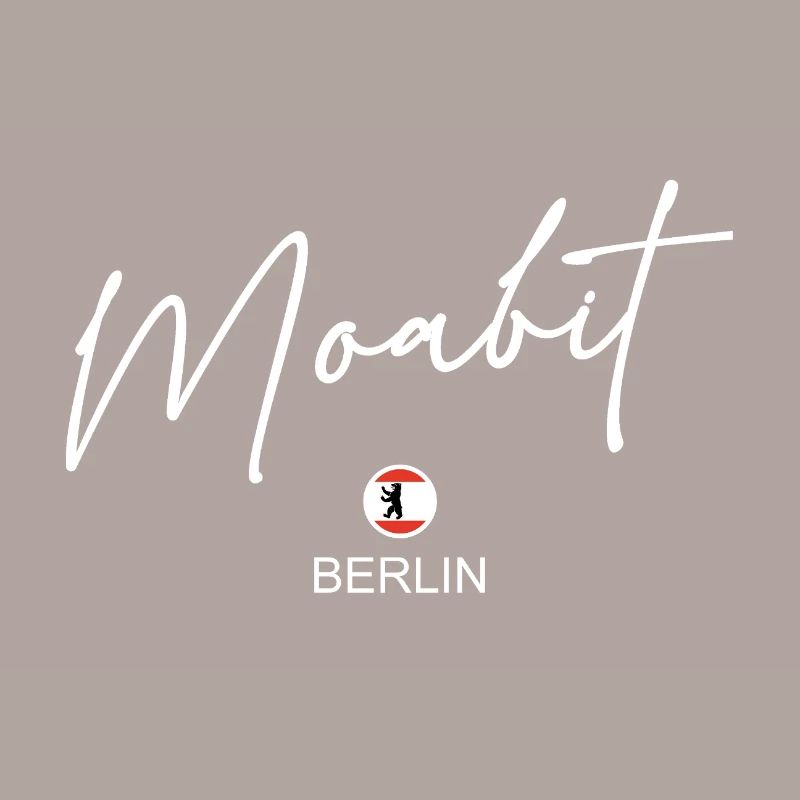 Moabit - Drapeau de Berlin - Ours de Berlin