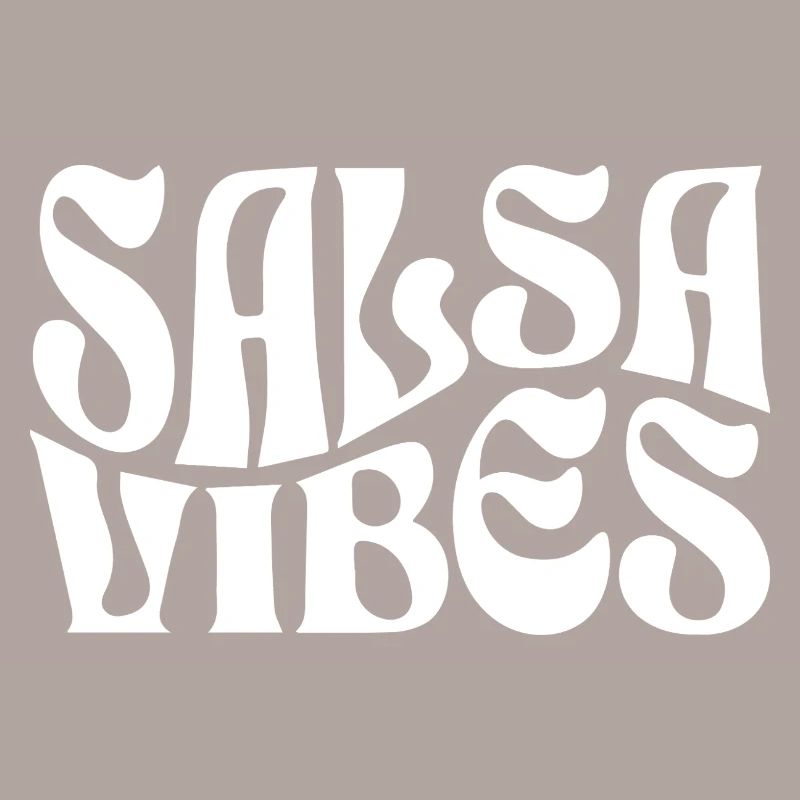 Salsa Vibes Retro Typography