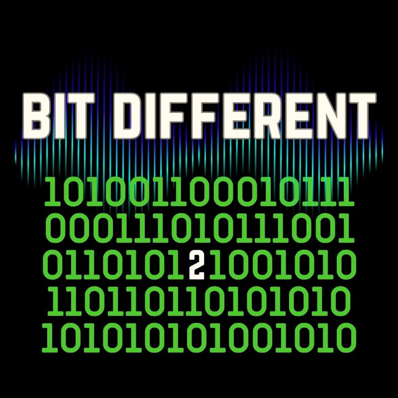 Bit Different - Nerdy Binary Error Design