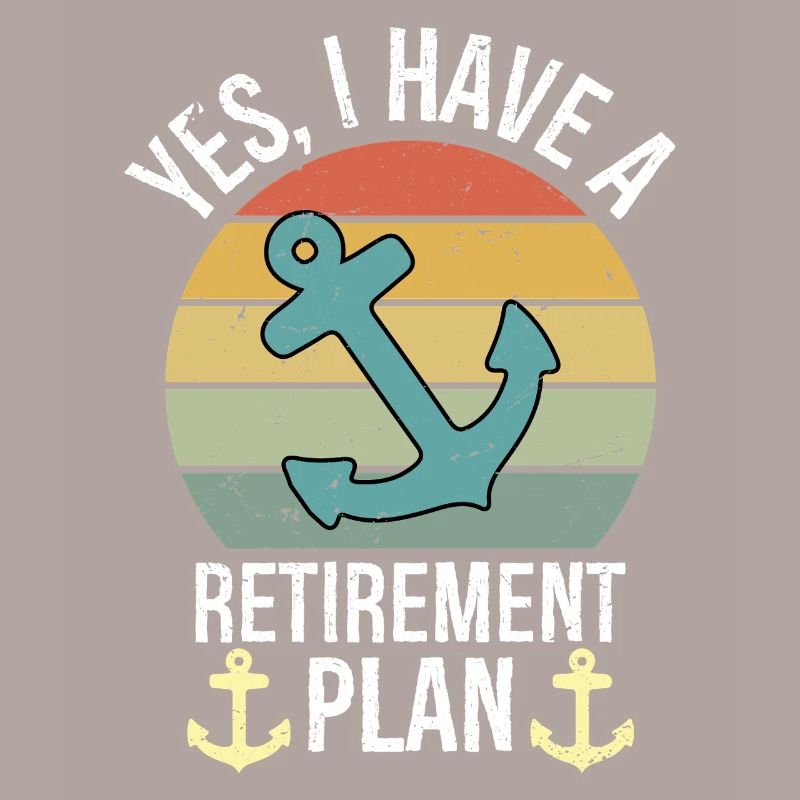 Plain Sailing Boat Retirement Plan Gift