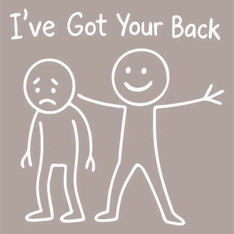 Ich stehe hinter dir: Support-Duo