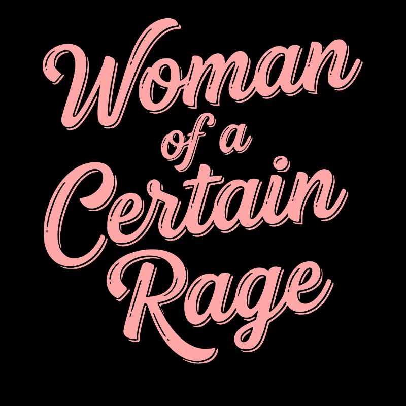 Femme d’un certain motif de rage