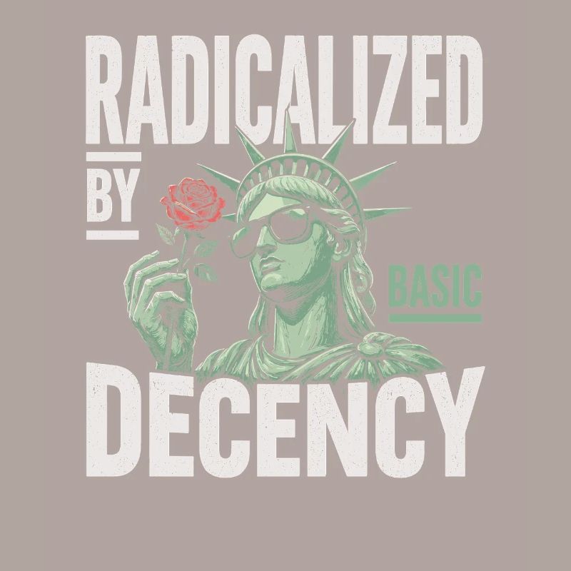 Radicalized by Decency Statue