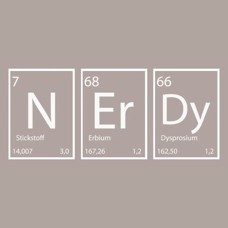 Nerdy Nerd proverbes Éléments